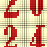 numbers, vintage 2024 