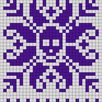 Copy of Copy of Copy of skull snowflake