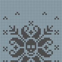 Copy of skull snowflake