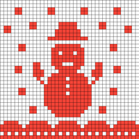 bonhomme de neige MEMO