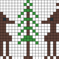 Copy of Deer and tree