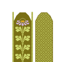 Copy of coneflower mittens 
