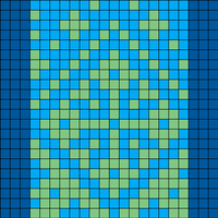 winter color flip snowflake