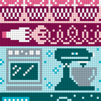 Baking test knit