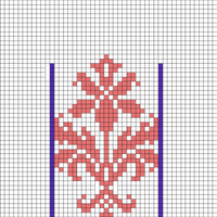 Copy of my scarf - wider design