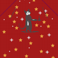Copy of red cat jumper