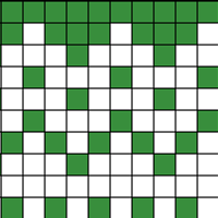 green border