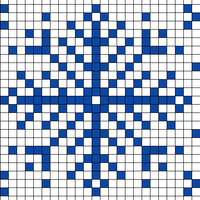 24x23 snowflake