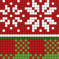 Christmas Doodle Hat