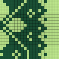 Fair isle flowers and vines