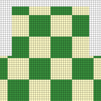 checkered