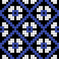 colorwork practice 2 (floral)