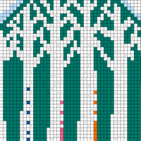 Birches from "Swedish Handknits"