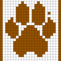 Copy of Wolf Paw Print