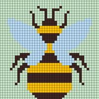 fuzzy bee