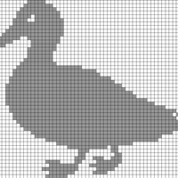 Duck Facing Left