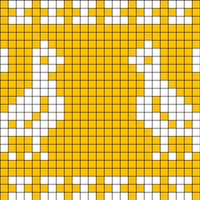 Bird Pattern for Gloves