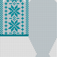 Kelsey take 2 Fair Isle Slipper