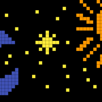 sun and moon