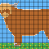 Simple Highland Coo