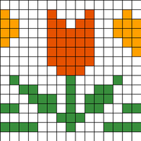 tulip 15 stitch repeat