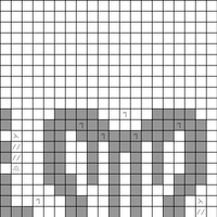 Halibut Motif Rows 41-50, Stitches 33-60