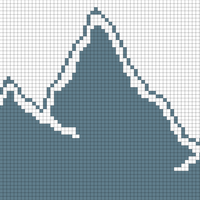 Copy of Mountain Baby Blanket