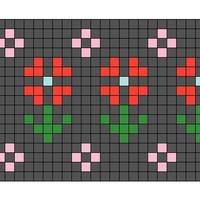 Copy of flower mittens