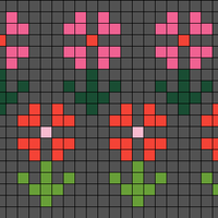 Copy of flower mittens