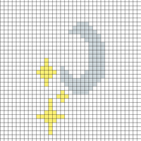 Moon Granny Square