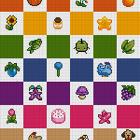 Copy of Copy of Copy of Stardew Blanket (34 Colors) Credit: FruityDayCrochet