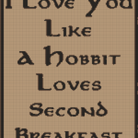 ILoveYouLikeSecondBreakfastHobbitCrochetGraphghanPatternLOTR (1).webp