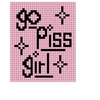 go piss girl