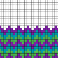 zigzag hat