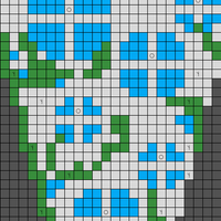 Flower Circular Yoke Chart