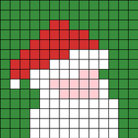 Santa head 2