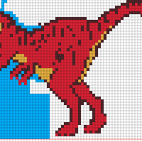 red t rex