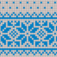 Copy of Hat with  norwegian traditional Pattern 