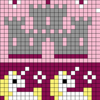 Copy of Unicorn Infinity Cowl Doodle Style