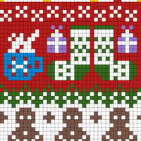 holly, wreath, gingerbread, candycane