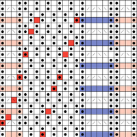 left front pattern