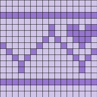heart zigzag