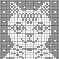 Copy of cat face  bag pattern