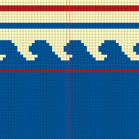 Shellfish sweater charts