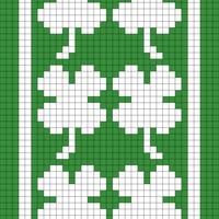 Shamrock Hand Towel 