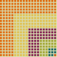Copy of Aimée small squares blanket