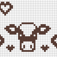 Copy of vache coeur