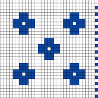 mosaic flower