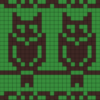 row of owls