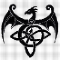 Copy of keltic dragon